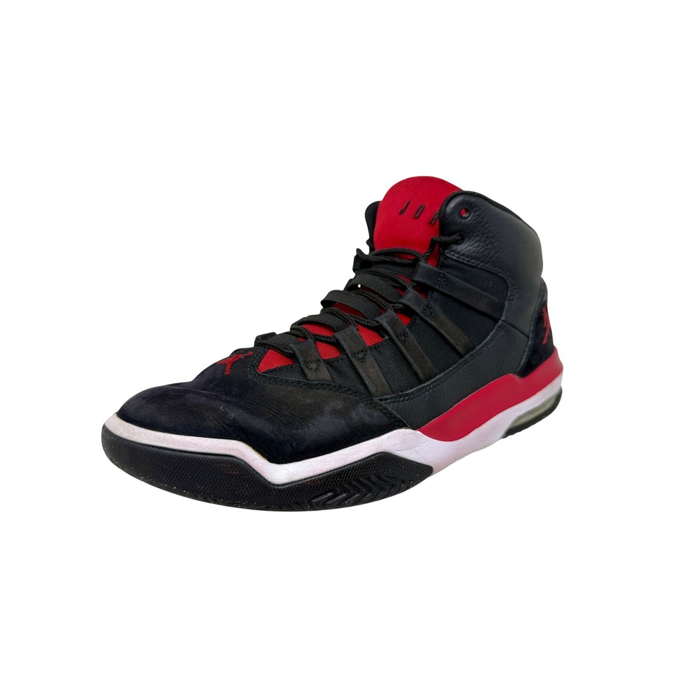 Nike Air Jordan Max Aura Bred AQ9084-061 Black Red White Men's Size 10 Shoes